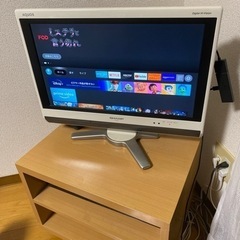 【Fire stickTV付き】シャープ　20型液晶テレビ