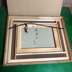 S.Ota 太田清治郎作 肉筆「浅間山」油彩画