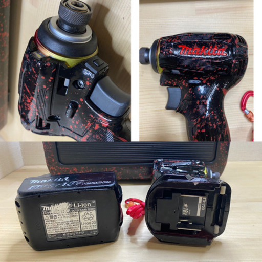 中古 マキタ TD172 インパクトドライバー フルカスタムセット