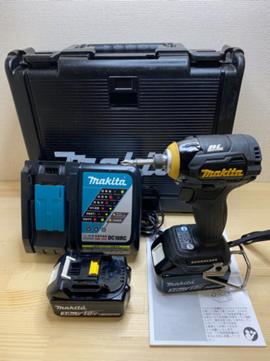 中古 マキタ　TD170 18V インパクトドライバー　カスタムカラー　フルセット