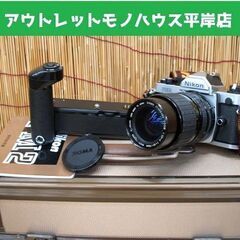 シャッター切れる★ニコン FM2 フィルムカメラ ボディ+レンズ...