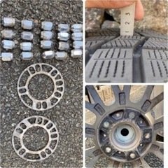 スタッドレスタイヤ　17インチ　ホイール付き　4本セット　タイヤ　セット