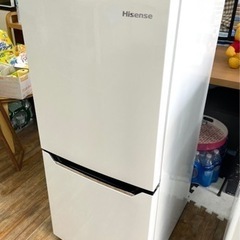 【早い者勝ち】⭐️高年式⭐️ ハイセンス 2ドア冷凍冷蔵庫 HR-D1302 2018年製　自宅時間　おうち時間の画像