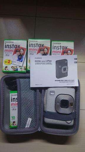 メルカリにも出品中　FUJIFILM チェキ インスタントカメラ/スマホプリンター instax mini LiPlay ストーンホワイト\n\n