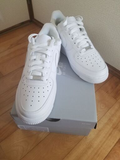 【美品】NIKEナイキ Air force 1'07エアフォースワン White 白