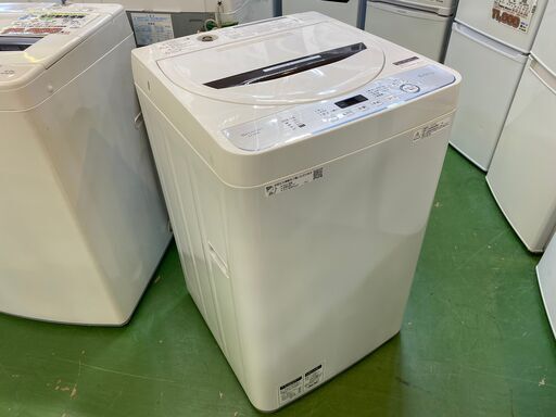 【愛品館八千代店】保証充実シャープ2020年製6.0㎏全自動洗濯機