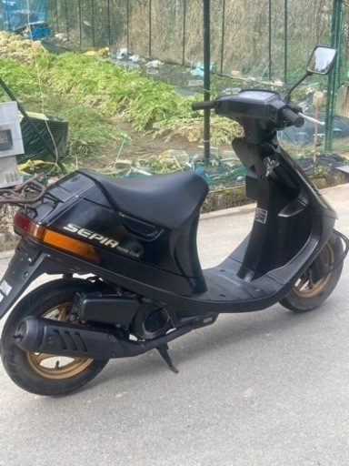 安価で2サイクル原付スクーターお探しの方　スズキ　セピア　整備済み 安価で2サイクル原付スクーターお探しの方 スズキ セピア 整備済み