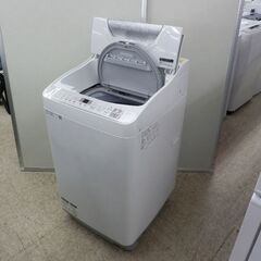 洗濯機 5.5kg 乾燥3.5kg シャープ 2019年製 ES-TX5C 乾燥機能付き