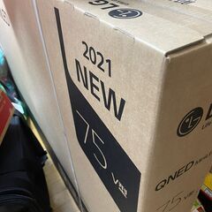 LG QNED MiniLED 搭載の4K液晶テレビ（75V型）売ります。