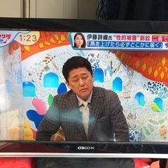 32型液晶テレビです。ORION