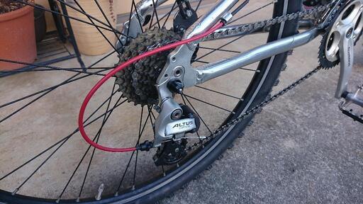 自転車 SPALDING Cervezza1001改 フルサスATB 26×1.95 3×8s