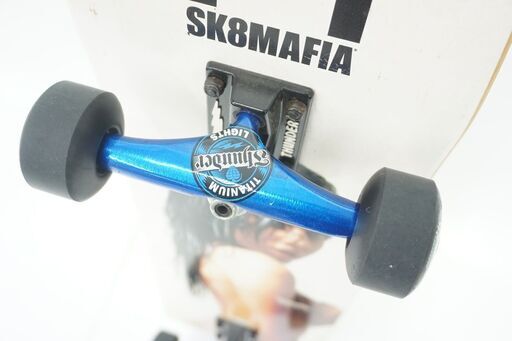 SK8MAFIAデッキ＋THUNDER TITANIUM LIGHT 145 HIトラック スケートボード SK8MAFIAデッキ＋THUNDER TITANIUM LIGHT 145 HIトラック スケート