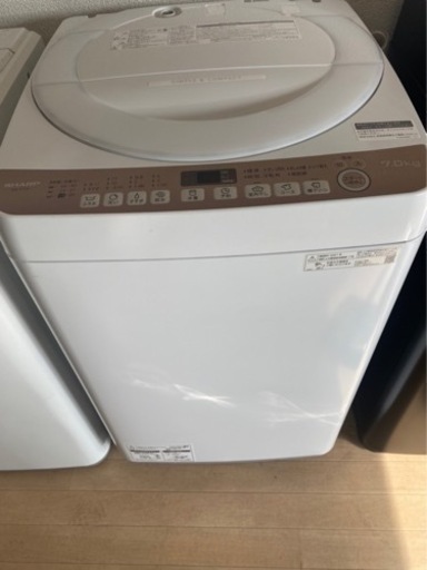 高年式⭐️SHARP洗濯機7.0キロ‼️2021年製(ES-T713)‼️状態も‍♀️現物見れます‼️セット割可能です‼️