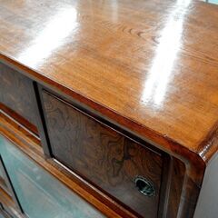 茶箪笥 茶棚 違い棚 袋棚 水屋 食器棚 収納棚 飾り棚 【モノ市場半田店】