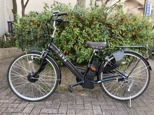 (2022年1月購入、弱1年保証付き)EVAPlus電動自転車(新品と変わらない)