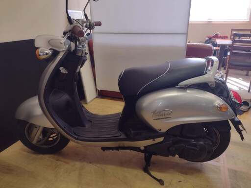 【引取先が決まりました】掘り出し物！ビーノ１２５　自賠令和6年4月付！　タイヤ前後＆Vベルト交換済！ 引取先が決まりました】掘り出し物！ビーノ125 自賠令和6年4