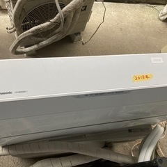 Panasonicエアコン（2018年製）約20畳対応