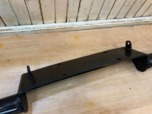 パーツ ☆中古パーツ ジムニー取り付け品 ウィンチ用バンパー ブラック 