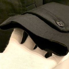 COMME des GARCONS HOMME PLUS ダブルコート ブラック