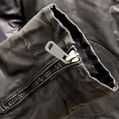 DIESEL ディーゼル ライダース リブニット ハイネック ブラック Mサイズ