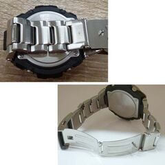 G-SHOCK CASIO GST-W110D カシオ G-STEEL メタルモデル 白い文字盤 腕時計 メンズ 時計 苫小牧西店 