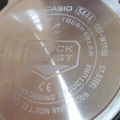 G-SHOCK CASIO GST-W110D カシオ G-STEEL メタルモデル 白い文字盤 腕時計 メンズ 時計 苫小牧西店 