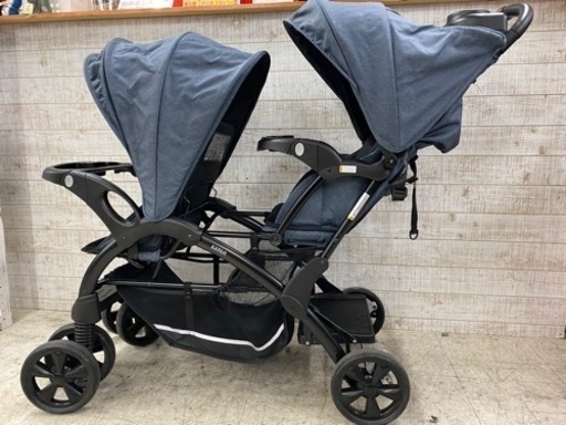 愛品館江戸川店】カトージ ベビーカー二人でゴーDX 2020年製 ID110