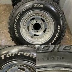 【BF Goodrich Mud-Terrain T/A KM 30X9.50R15LT】夏タイヤ【CENTER LINE センターライン 15インチ 8J6HPCD139.7約±0】深リム (VTH504) クレジットカード QRコード決済可能 BF Goodrich Mud-Terrain T/A KM 30X9.50R15LT】夏タイヤ【CENTER LINE