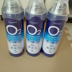  【交渉中】新品/東亜産業/日本製/携帯酸素缶スプレー/5L/3...