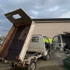 兵庫県三木市〜 軽トラダンプ 軽ダンプ 構内車 ダンプ 建機 軽トラ