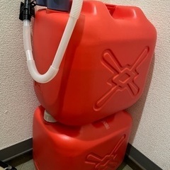 灯油ポリタンク　電動ポンプ付き