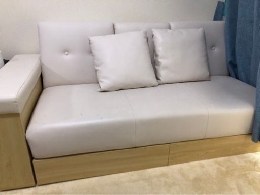 二人がけソファーベッド 引き渡し決定しました ずみ 下諏訪の家電の中古あげます 譲ります ジモティーで不用品の処分