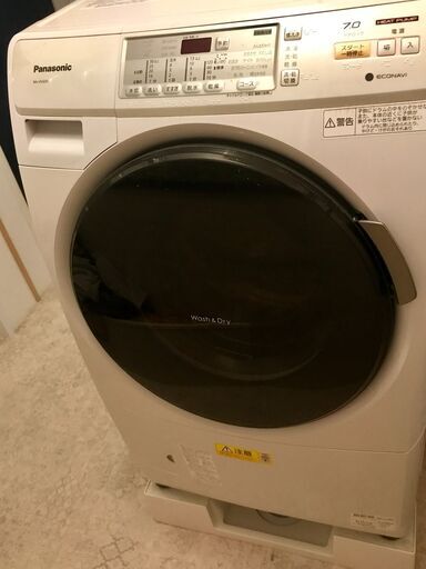 【良品】パナソニック プチドラム式 洗濯乾燥機 (Panasonic NA-VH320L) ☆無料電子レンジ付き