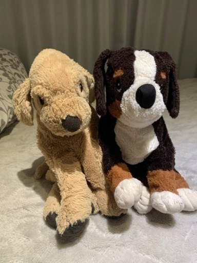 Ikea 犬のぬいぐるみ 2個セット Mm 堺筋本町のその他の中古あげます 譲ります ジモティーで不用品の処分