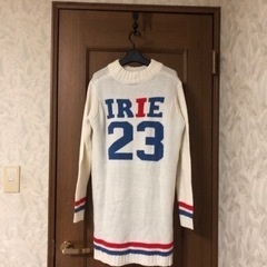 【ネット決済】IRIE  セーター  新品  未使用  タグ付