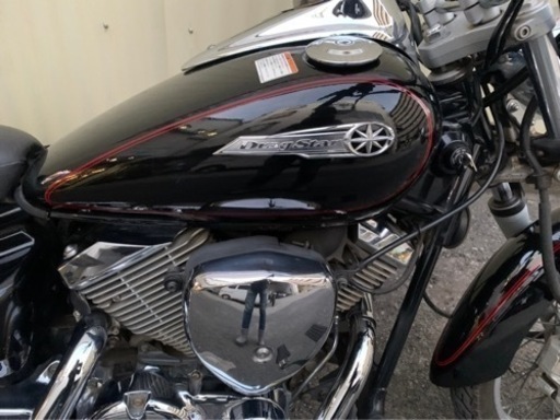 YAMAHA ヤマハ ドラッグスター 250cc BA-VG02J バイク ブラック