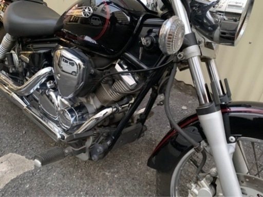 YAMAHA ヤマハ ドラッグスター 250cc BA-VG02J バイク ブラック