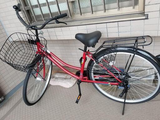 美品　自転車　26インチ　シティサイクル