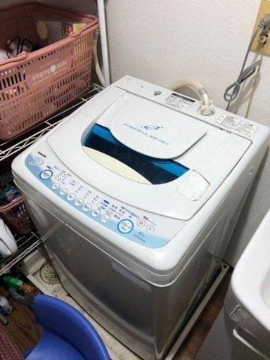 TOSHIBA 東芝 全自動洗濯機 AW-60GF 6.0ｋｇ - 家電