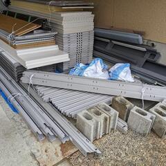 【引き取り限定】【中古 解体済】イナバ物置　ナイソーSMK-68H（3620×1880×2440）
