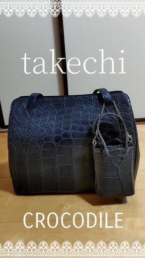takechi ワニ革 ハンドバッグ bccmw.com