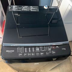☆無料で配送及び設置いたします☆HISENSE 洗濯機 HW-G55E4KK 5.5キロ