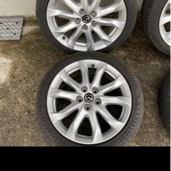 マツダ　アクセラスポーツBM 純正ホイールタイヤセット