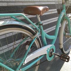【比較的キレイです】24インチ　自転車　オートライト　女の子 − 埼玉県