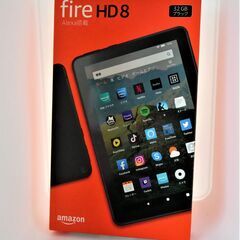 新品未開封 Fire HD 8 タブレット ブラック (8インチ...