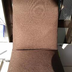 0127-012 茶色座椅子