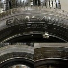DUNLOP ENASAVE EC203 185/65R15】夏タイヤ【日産 純正スチール 