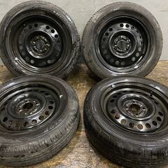 DUNLOP ENASAVE EC203 185/65R15】夏タイヤ【日産 純正スチール 