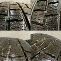 【DUNLOP WINTER MAXX WM01 215/65R16】スタッドレス【Exsteer 16インチ 6.5J5HPCD114.3+53】2018年製 エリシオン等　(VTC500) クレジットカード QRコード決済可能