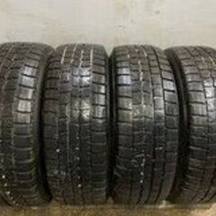 【DUNLOP WINTER MAXX WM01 215/65R16】スタッドレス【Exsteer 16インチ 6.5J5HPCD114.3+53】2018年製 エリシオン等　(VTC500) クレジットカード QRコード決済可能